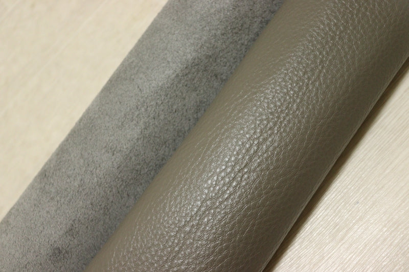ds28円！[ダークグレー]新入荷 イタリアンレザー 牛革 クロム革 シュリンク加工 150ds