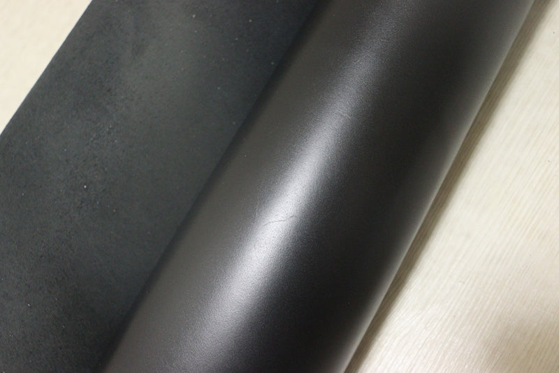 ds28円！[ブラック]新入荷 国産 牛革 クロム革 セミアニリン 155ds