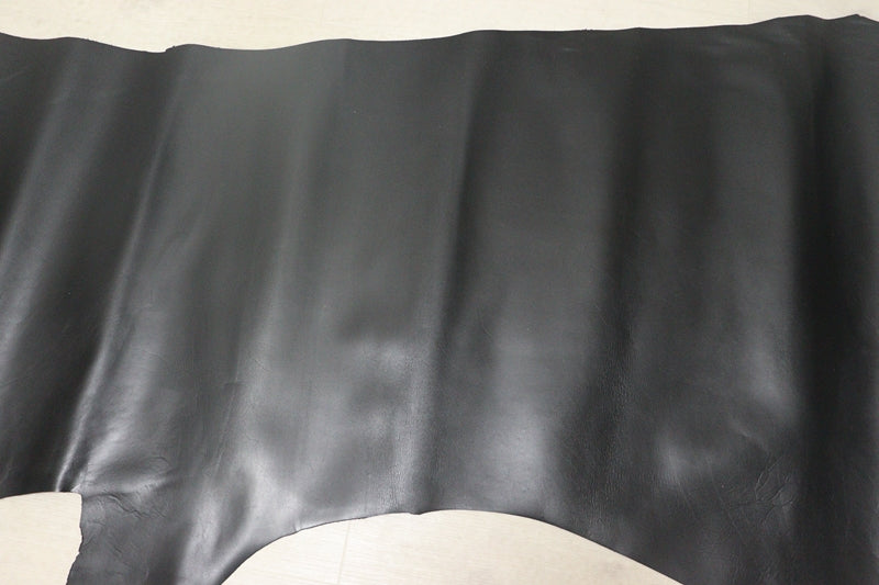ds28円！[ブラック]新入荷 国産 牛革 クロム革 セミアニリン 155ds