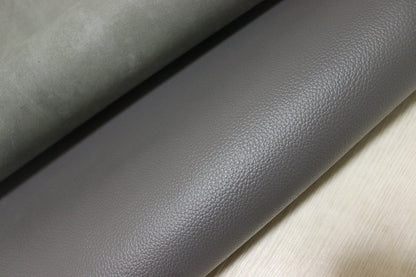 ds28円！[グレー系]新入荷 国産 牛革 姫路レザー クロム革 顔料仕上げ 160ds