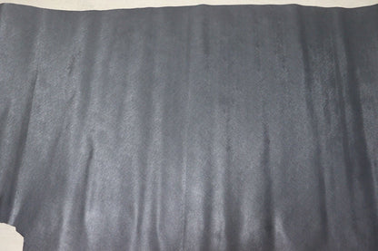 ds28円！[アッシュグレー]新入荷 国産 牛革 姫路レザー クロム革 絹目型押し 顔料仕上げ 160ds