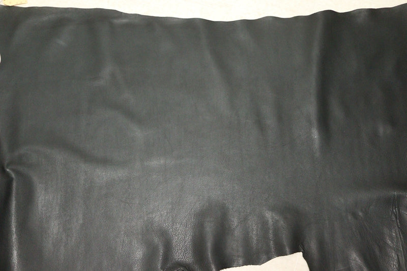 ds28円！[ブラック]新入荷 国産 牛革 クロム革 スムース加工 160ds