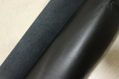 ds28円！[ブラック]新入荷 イタリアンレザー 牛革 クロム革 スムース加工 166ds
