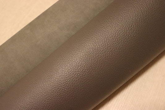 ds28円！[グレー]新入荷 国産 牛革 姫路レザー クロム革 シボ型押し 顔料仕上げ 180ds