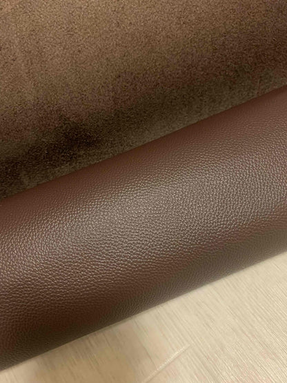 ds28円！[チョコブラウン]新入荷 国産 牛革 姫路レザー クロム革 シボ型押し 顔料仕上げ 180ds