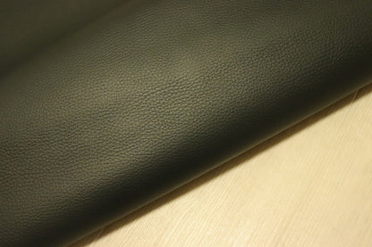 ds28円！[ネイビー]新入荷 国産 牛革 姫路レザー クロム革 シボ型押し 180ds