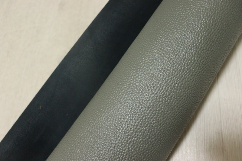 ds28円！[オリーブグレー]新入荷 国産 牛革 姫路レザー クロム革 シボ型押し 顔料仕上げ 180ds