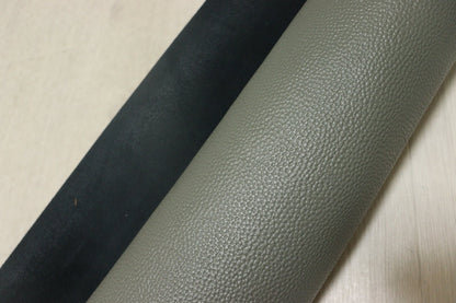 ds28円！[オリーブグレー]新入荷 国産 牛革 姫路レザー クロム革 シボ型押し 顔料仕上げ 180ds