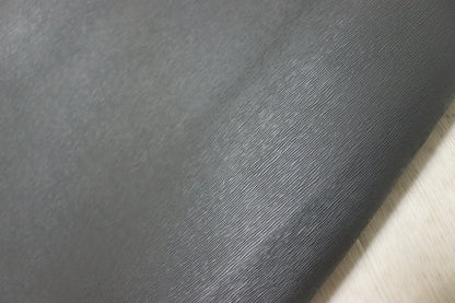 ds28円！[ダークグレー]新入荷 国産 牛革 姫路レザー クロム革 ミズシボ型押し 顔料仕上げ 180ds