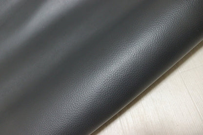 ds28円！[ダークグレー]新入荷 国産 牛革 姫路レザー クロム革 顔料仕上げ シボ型押し 190ds