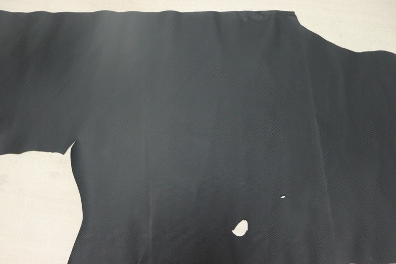 ds28円！[ネイビー]新入荷 国産 牛革 姫路レザー クロム革 ドット型押し 顔料仕上げ 190ds
