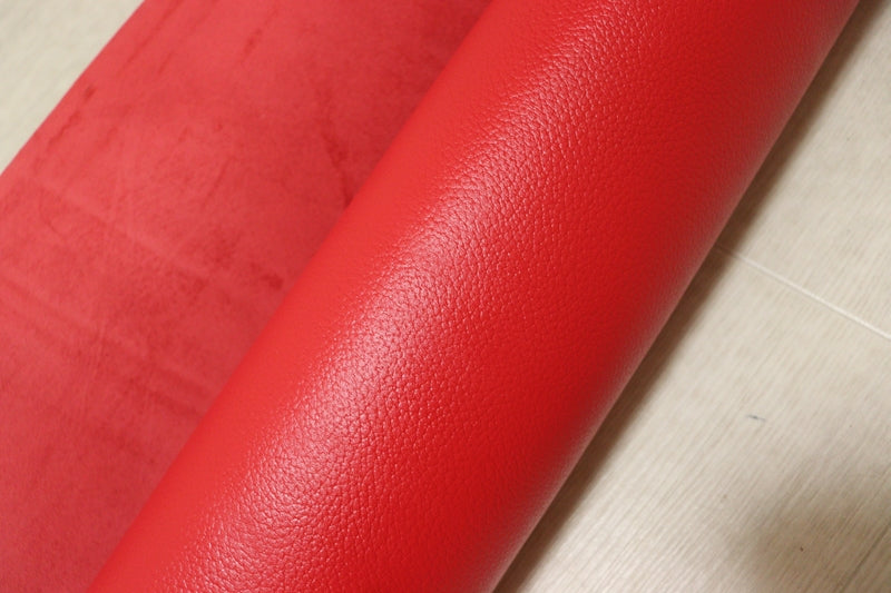 ds28円！[レッド]新入荷 国産 牛革 姫路レザー クロム革 シボ型押し 190ds