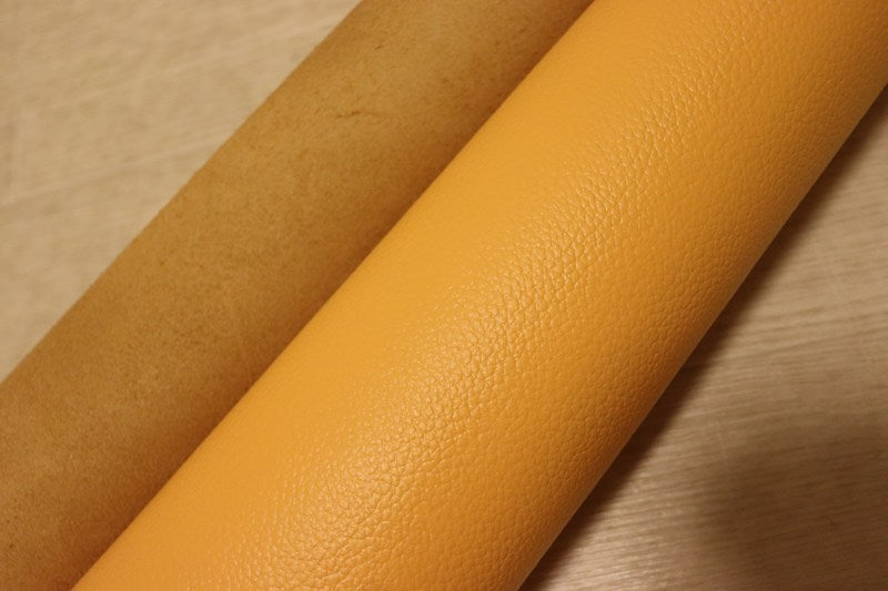ds28円！[オレンジ]新入荷 国産 牛革 姫路レザー クロム革 シボ型押し 顔料仕上げ 200ds