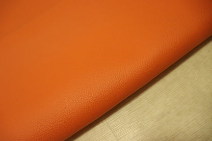 ds28円！[オレンジ]新入荷 国産 牛革 クロム革 シボ型押し 200ds