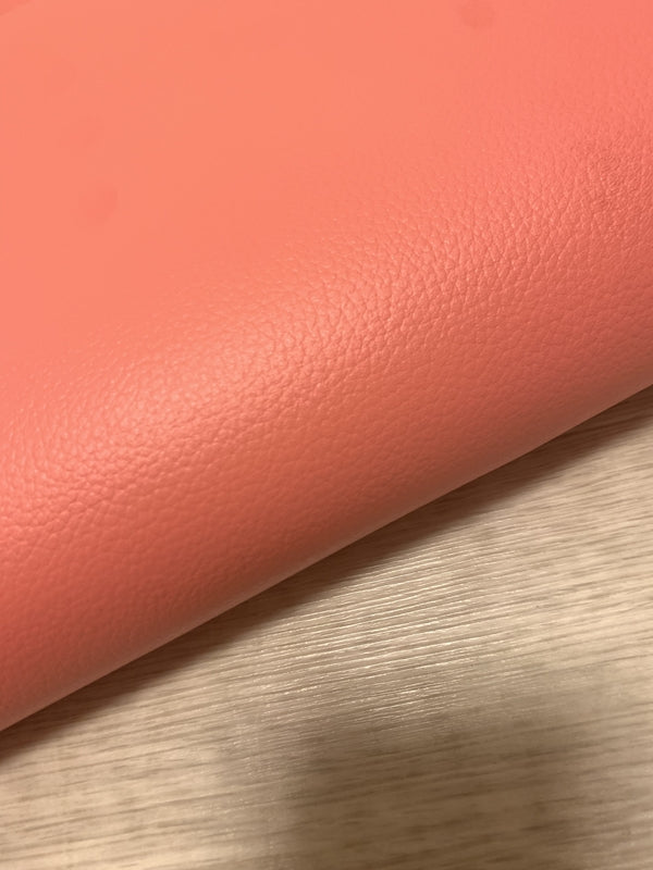 ds28円！[ピンク]新入荷 国産 牛革 姫路レザー クロム革 シボ型押し 顔料仕上げ 200ds