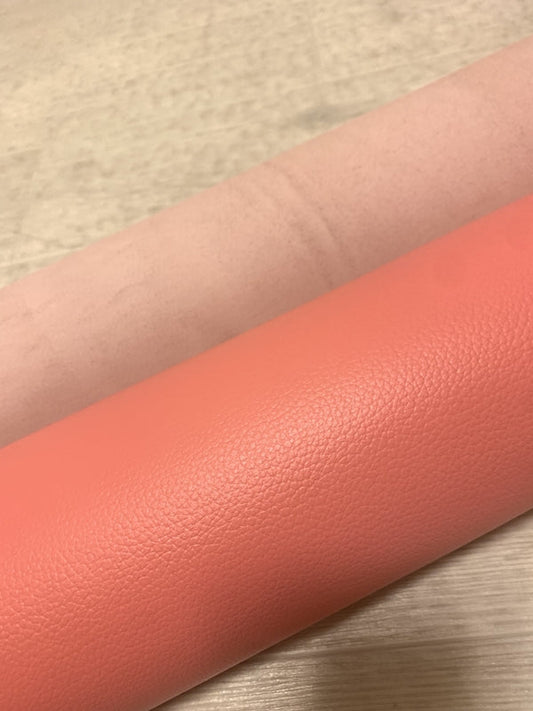 ds28円！[ピンク]新入荷 国産 牛革 姫路レザー クロム革 シボ型押し 顔料仕上げ 200ds