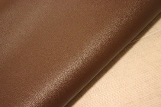 ds28円！[チョコブラウン]新入荷 国産 牛革 姫路レザー クロム革 シボ型押し もちもち 200ds