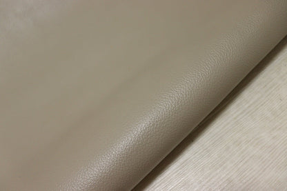 ds28円！[サンドベージュ]新入荷 国産 牛革 姫路レザー クロム革 顔料仕上げ シボ型押し 200ds