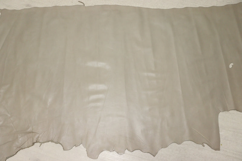 ds28円！[サンドベージュ]新入荷 国産 牛革 姫路レザー クロム革 スムース加工 200ds
