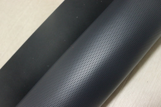 ds28円！[ネイビー]新入荷 国産 牛革 姫路レザー クロム革 メッシュ型押し 200ds