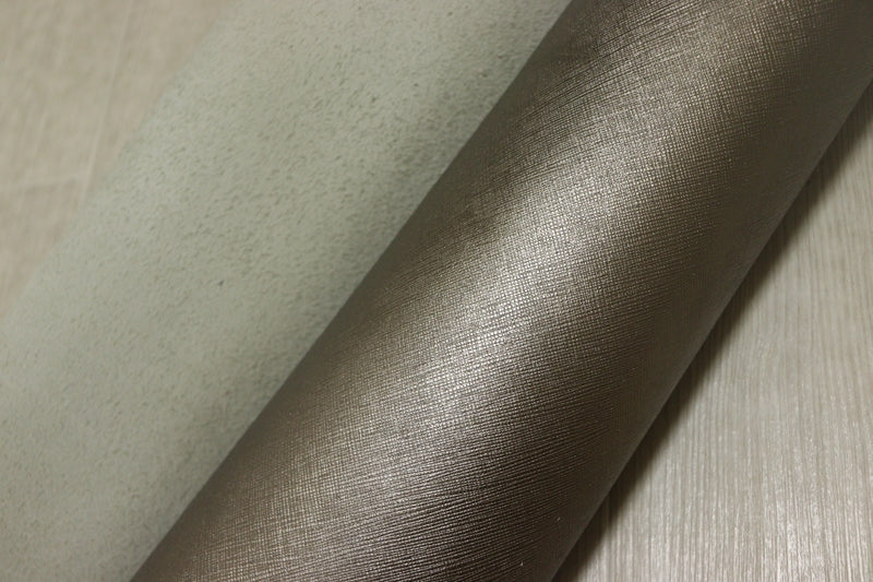 ds28円！[シャンパンブロンズ]新入荷 国産 牛革 クロム革 絹目型押し 顔料上げ 200ds