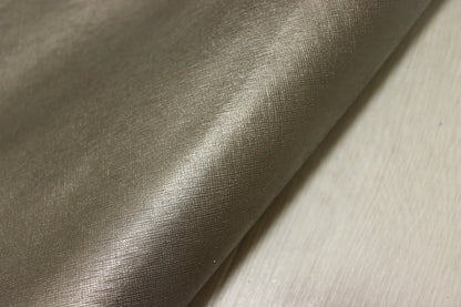 ds28円！[シャンパンブロンズ]新入荷 国産 牛革 クロム革 絹目型押し 顔料上げ 200ds