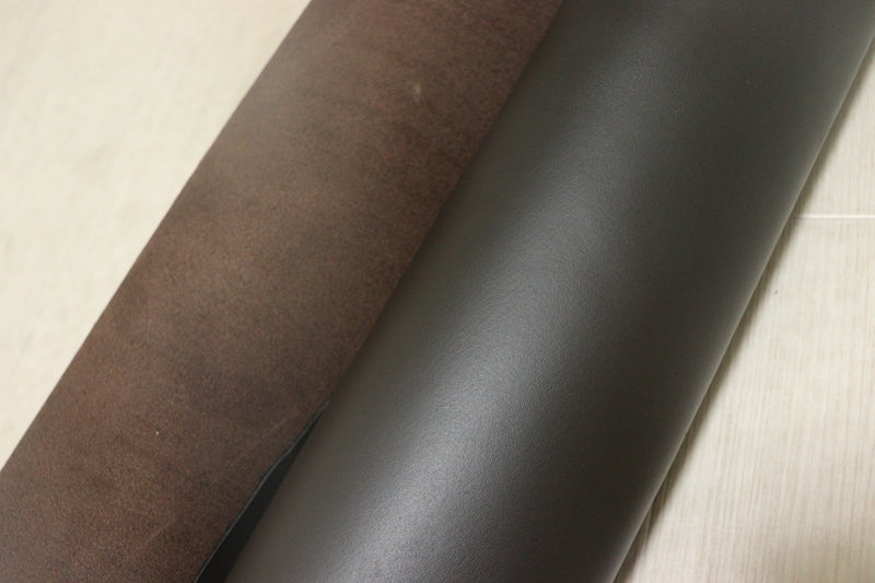 ds28円！[ダークブラウン]新入荷 国産 牛革 姫路レザー クロム革 顔料仕上げ 200ds