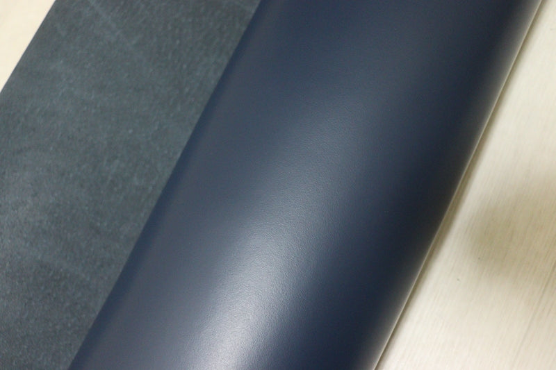 ds28円！[ネイビー]新入荷 国産 牛革 姫路レザー クロム革 顔料仕上げ 202ds