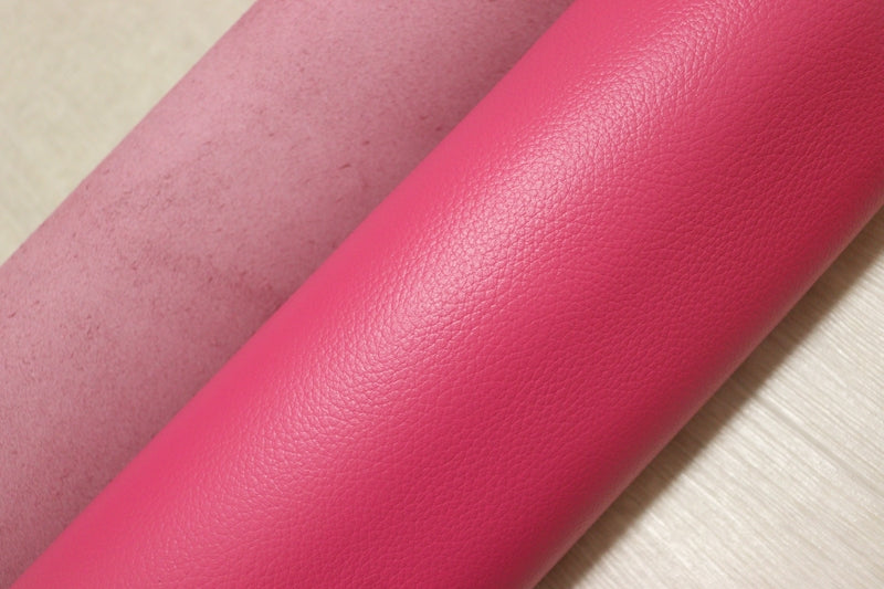 ds28円！[ローズピンク]新入荷 国産 牛革 姫路レザー クロム革 シボ型