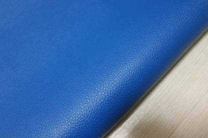 ds28円！[セルリアンブルー]新入荷 国産 牛革 姫路レザー クロム革 シボ型押し 208ds