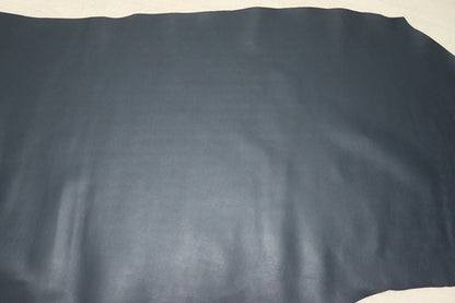 ds28円！[ネイビー]新入荷 国産 牛革 クロム革 シボ型押し 顔料仕上げ 208ds