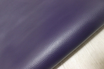 ds28円！[バイオレット系]新入荷 国産 牛革 姫路レザー クロム革 顔料仕上げ シボ型押し 210ds