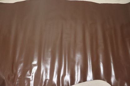 ds28円！[チョコブラウン]新入荷 国産 牛革 姫路レザー クロム革 ガラス加工 211ds
