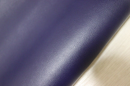 ds28円！[バイオレット]新入荷 国産 牛革 クロム革 角シボ型押し 顔料仕上げ 217ds