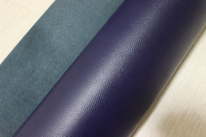 ds28円！[バイオレット]新入荷 国産 牛革 クロム革 角シボ型押し 顔料仕上げ 217ds