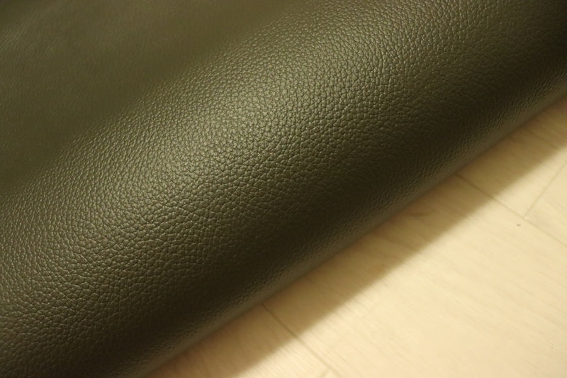 ds28円！[ダークグレー]新入荷 国産 牛革 姫路レザー クロム革 シボ型押し 顔料仕上げ 220ds