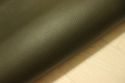 ds28円！[ダークグレー]新入荷 国産 牛革 姫路レザー クロム革 シボ型押し 顔料仕上げ 220ds