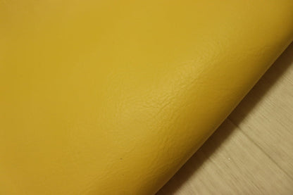 ds28円！[イエロー]新入荷 国産 牛革 姫路レザー クロム革 スムース加工 220ds