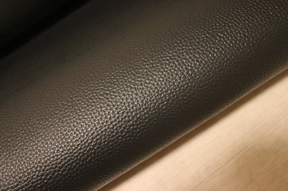 ds28円！[ダークグレー]新入荷 国産 牛革 姫路レザー クロム革 シボ型押し 顔料仕上げ 220ds