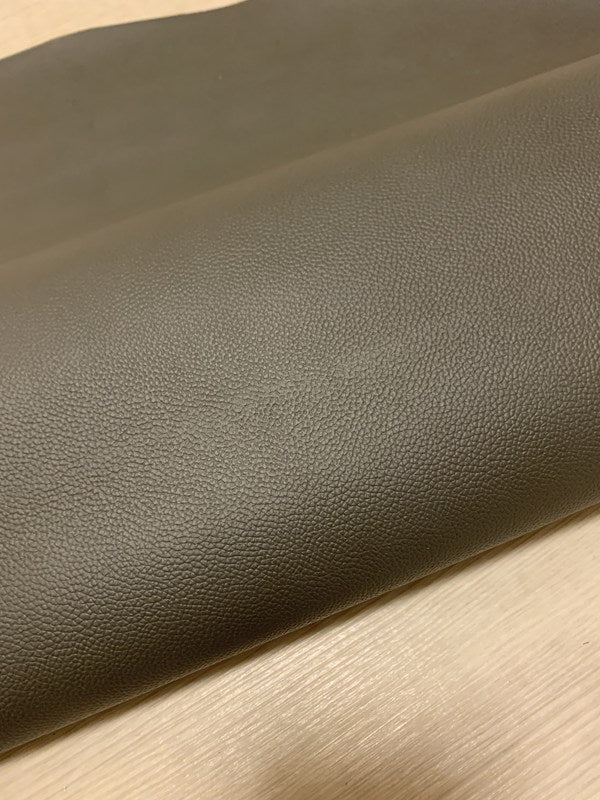 ds28円！[ダークグレー]新入荷 国産 牛革 姫路レザー クロム革 シボ型押し 220ds