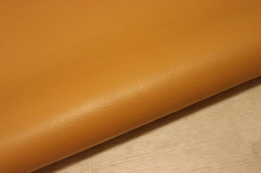 ds28円！[オレンジ]新入荷 国産 牛革 クロム革 シボ型押し 220ds