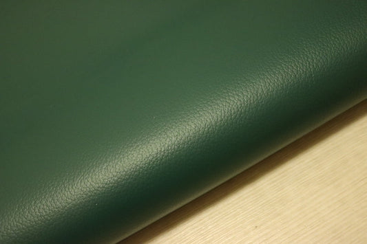 ds28円！[グリーン　]新入荷 国産 牛革 姫路レザー クロム革 シボ型押し 顔料仕上げ 220ds