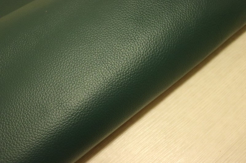 ds28円！[ダークグリーン]新入荷 国産 牛革 姫路レザー クロム革 シボ型押し 顔料仕上げ 220ds