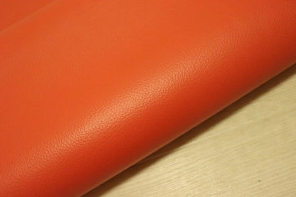 ds28円！[コーラルピンク]新入荷 国産 牛革 姫路レザー クロム革 シボ型押し 顔料仕上げ 220ds