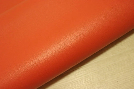 ds28円！[コーラルピンク]新入荷 国産 牛革 姫路レザー クロム革 シボ型押し 顔料仕上げ 220ds