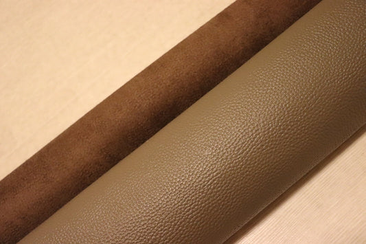 ds28円！[モカブラウン]新入荷 国産 牛革 クロム革 シボ型押し 顔料仕上げ 220ds