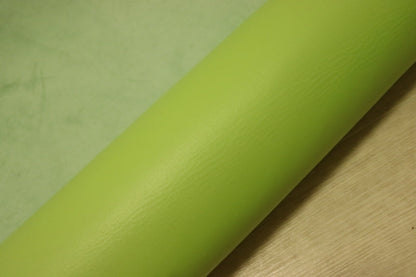 ds28円！[キミドリ]新入荷 国産 牛革 姫路レザー クロム革 顔料仕上げ 220ds