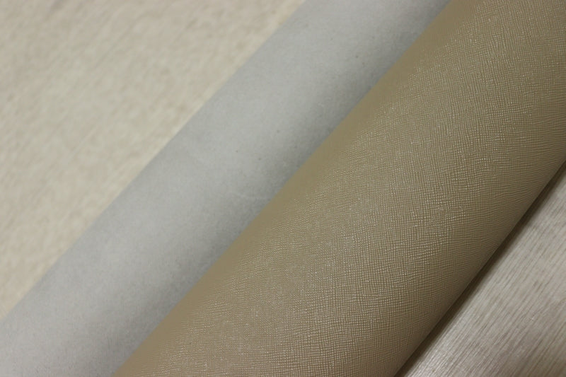 ds28円！[カフェオレ]新入荷 国産 牛革 姫路レザー クロム革 絹目型押し 顔料仕上げ 220ds