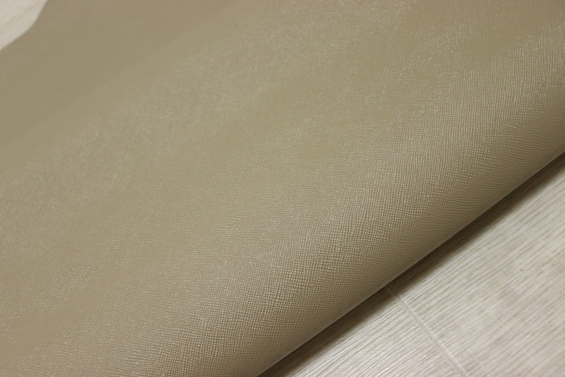 ds28円！[カフェオレ]新入荷 国産 牛革 姫路レザー クロム革 絹目型押し 顔料仕上げ 220ds