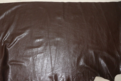 ds28円！[チョコブラウン]新入荷 国産 牛革 クロム革 カゼイン仕上げ 220ds